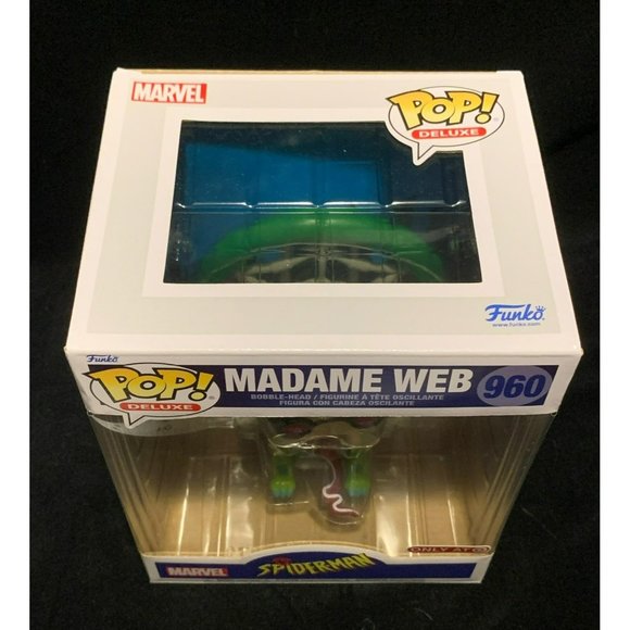 FUNKO POP #960 MADAME WEB SPIDER-MAN ANIMATED SERIES TARGET EXCLUSIVE BRAND NEW - Picture 2 of 10